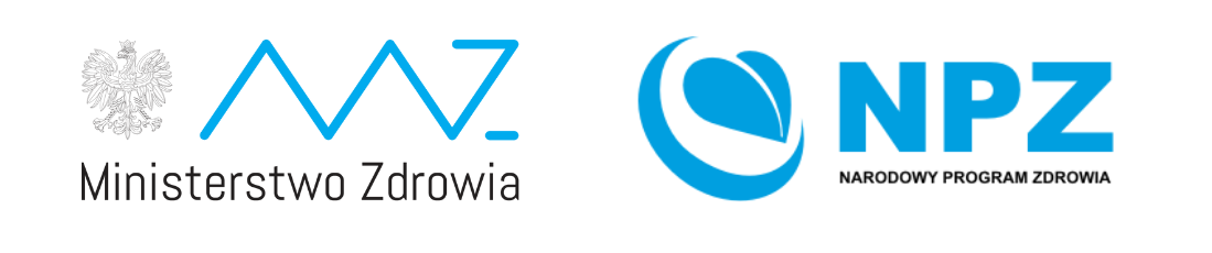 Logo: Ministerstwo Zdrowia, Narodowy Program Zdrowia